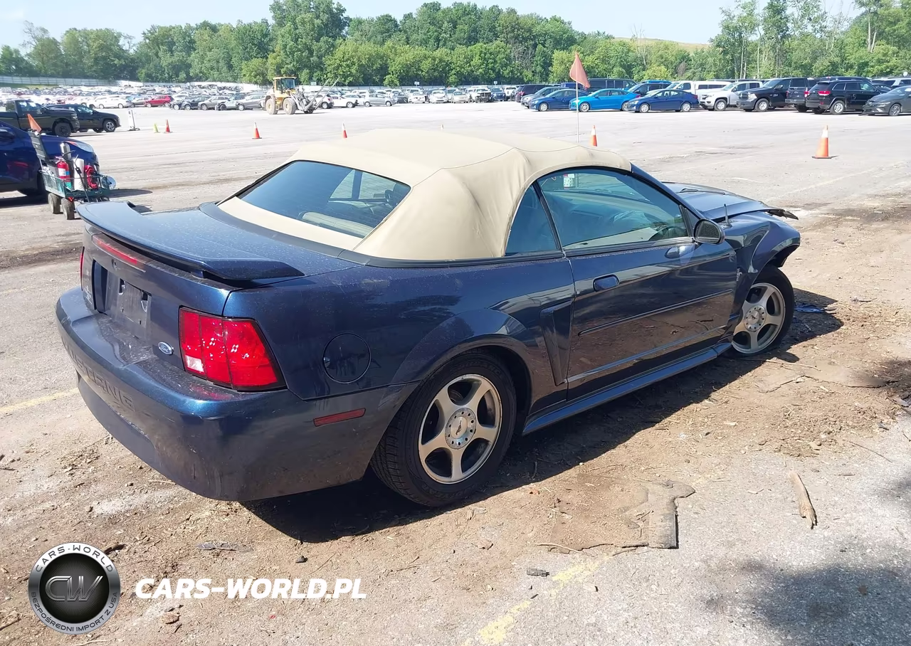 2003 Ford Mustang VIN:1FAFP444X3F400858 - 4