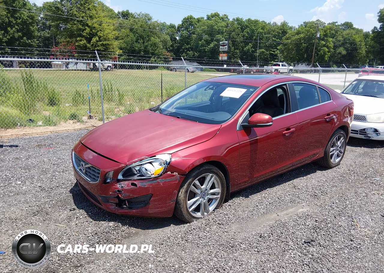 2012 Volvo S60 T5 VIN:YV1622FS4C2098851 - 2