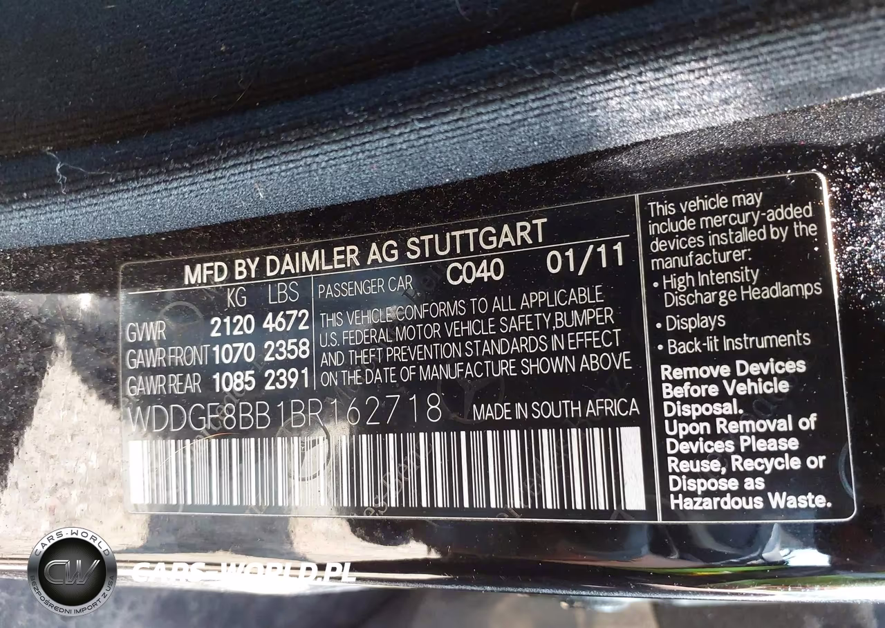 2011 Mercedes-Benz C 300 Sport 4Matic VIN:WDDGF8BB1BR162718 - 9