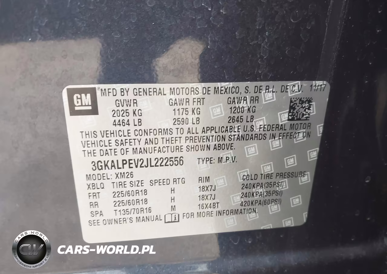 2018 GMC Terrain Slt VIN:3GKALPEV2JL222556 - 9