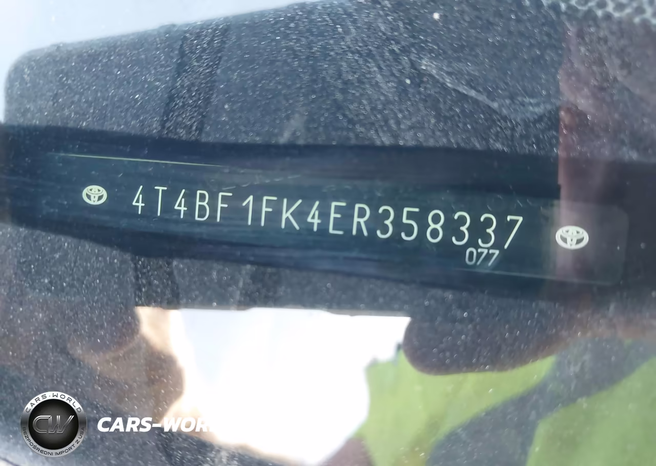 2014 Toyota Camry Xle VIN:4T4BF1FK4ER358337 - 9