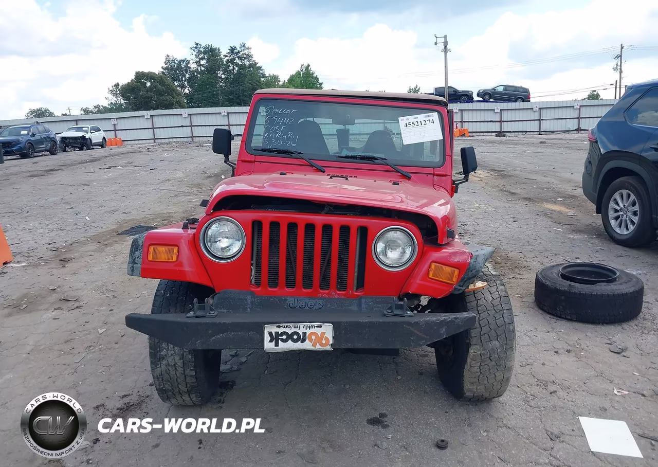 2000 Jeep Wrangler Sport VIN:1J4FA49S0YP804962 - 12