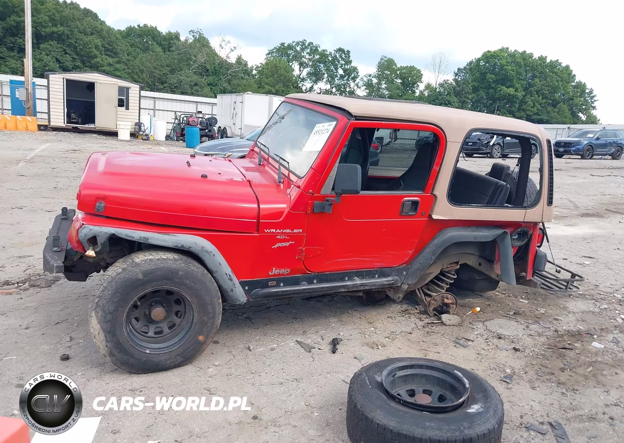 2000 Jeep Wrangler Sport VIN:1J4FA49S0YP804962 - 14