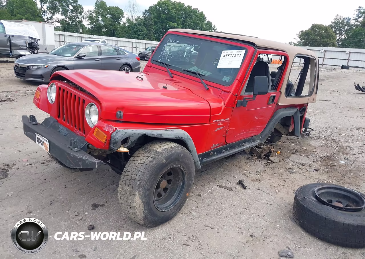 2000 Jeep Wrangler Sport VIN:1J4FA49S0YP804962 - 2