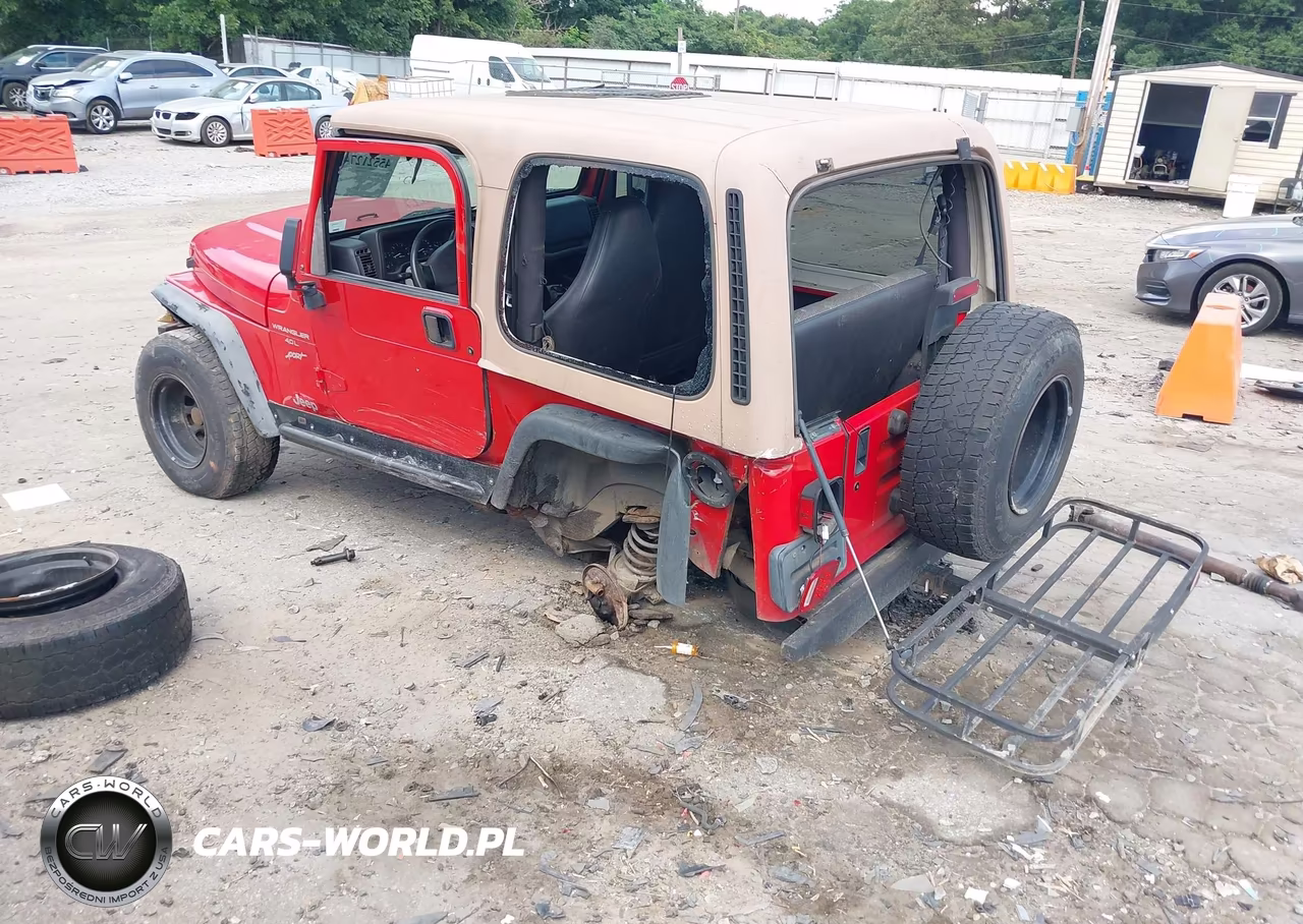 2000 Jeep Wrangler Sport VIN:1J4FA49S0YP804962 - 3