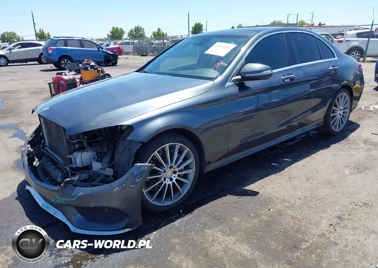 2015 Mercedes-Benz C 300 Sport 4Matic VIN:55SWF4KB3FU021996 - 2