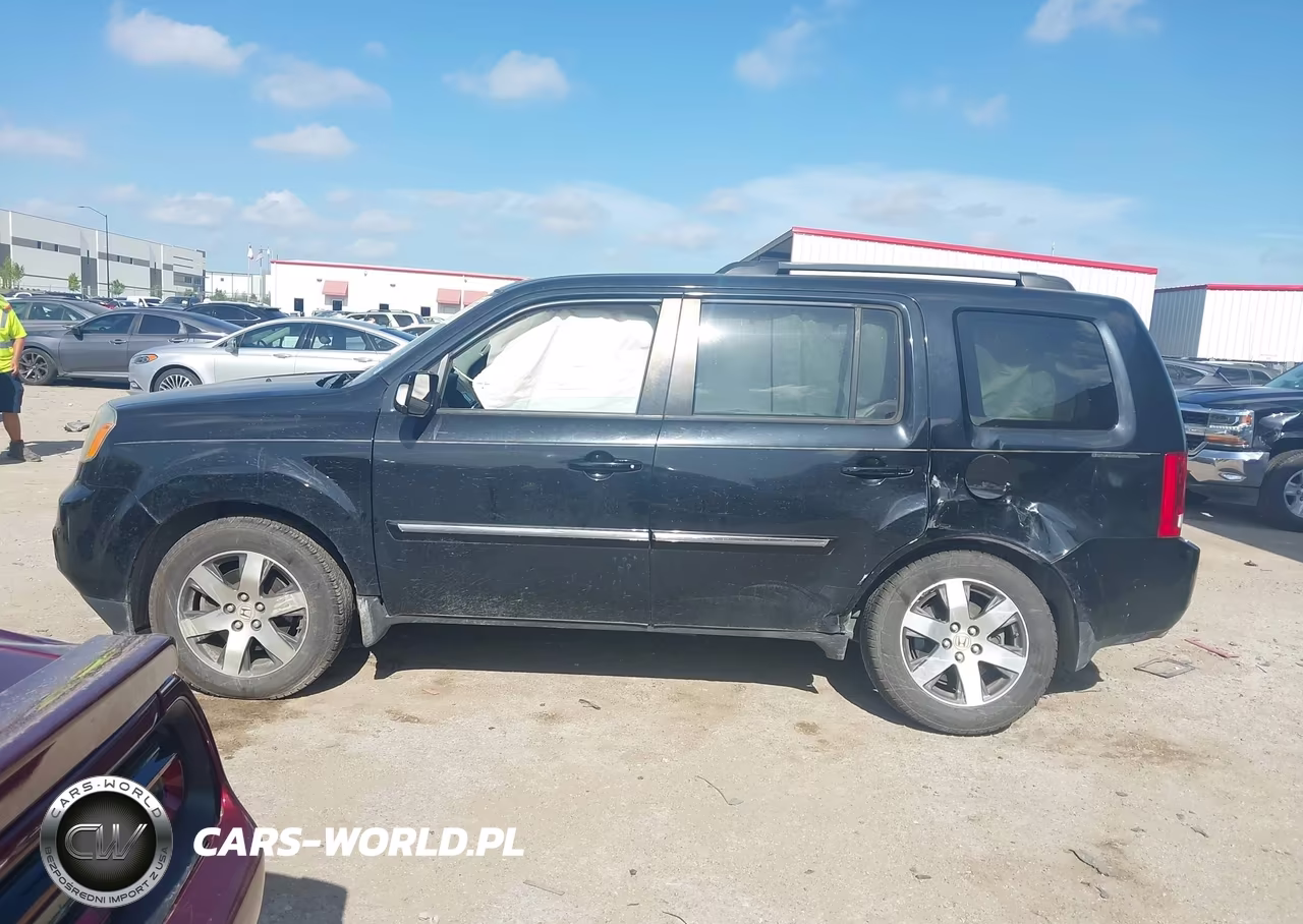 2013 Honda Pilot Touring VIN:5FNYF4H97DB018711 - 14