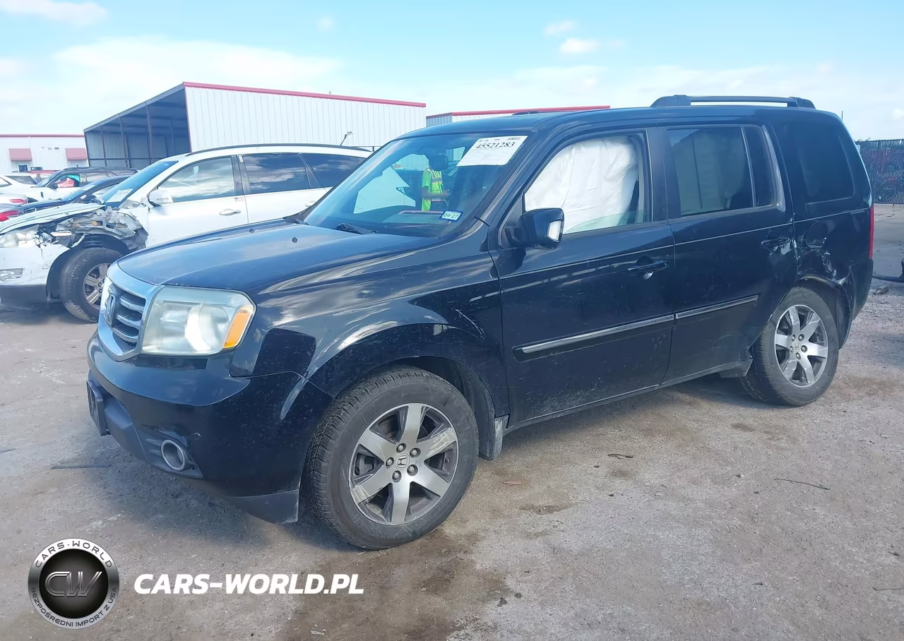 2013 Honda Pilot Touring VIN:5FNYF4H97DB018711 - 2