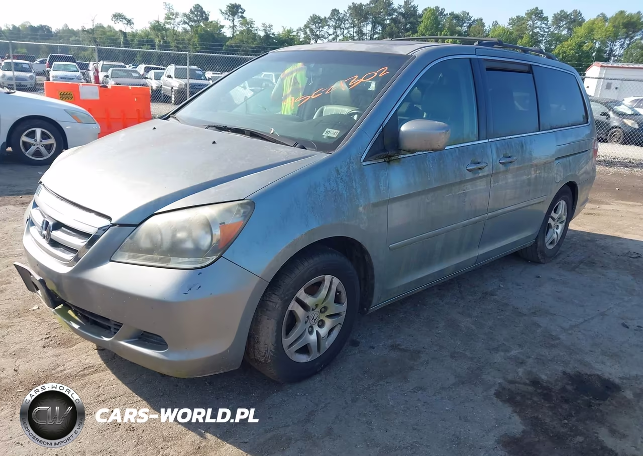 2007 Honda Odyssey Ex-L VIN:5FNRL38697B106242 - 2