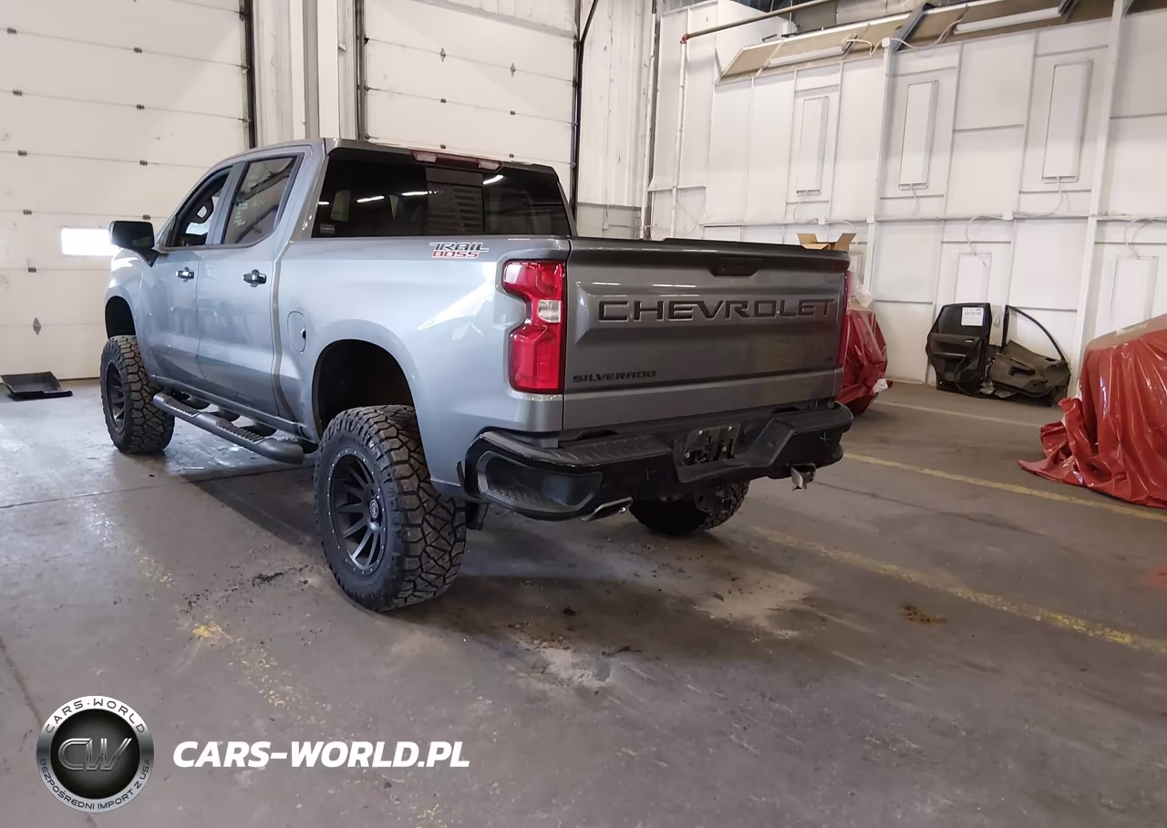 2021 Chevrolet Silverado 1500 4Wd Short Bed Lt Trail Boss VIN:3GCPYFED4MG147591 - 3