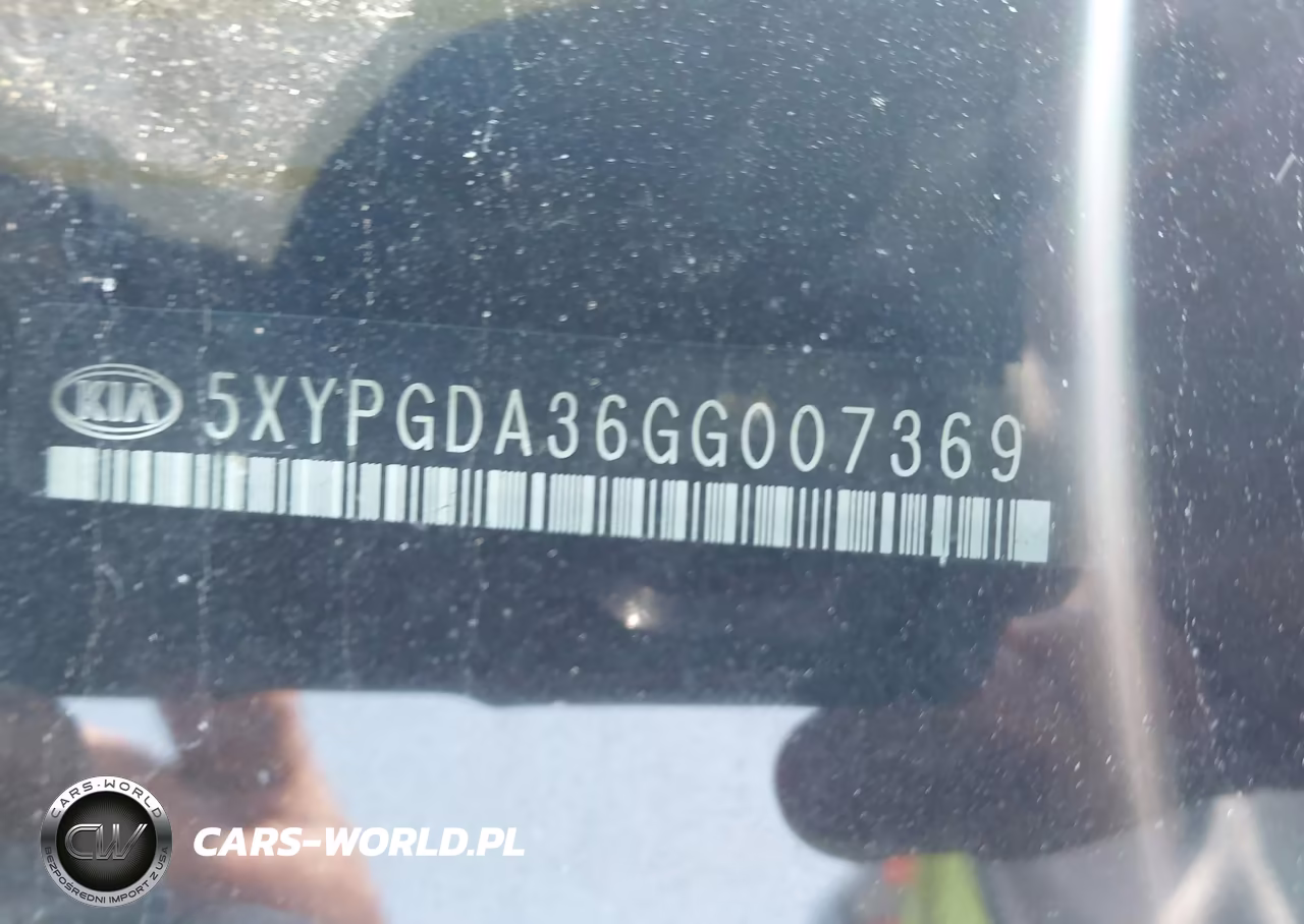 2016 Kia Sorento 2.4L Lx VIN:5XYPGDA36GG007369 - 17
