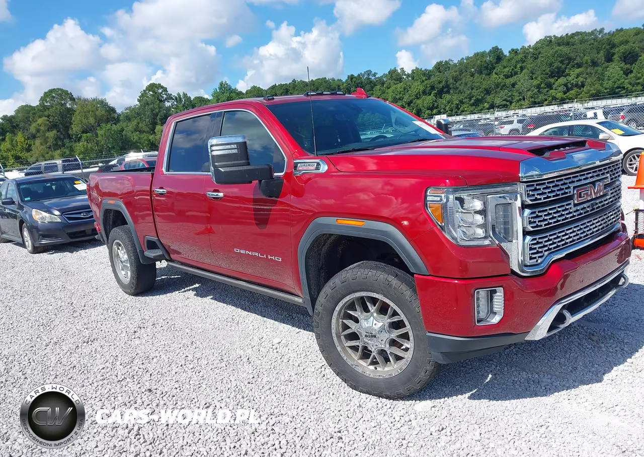 2021 GMC Sierra 3500Hd 4Wd Standard Bed Denali VIN:1GT49WEY0MF255873 - 1