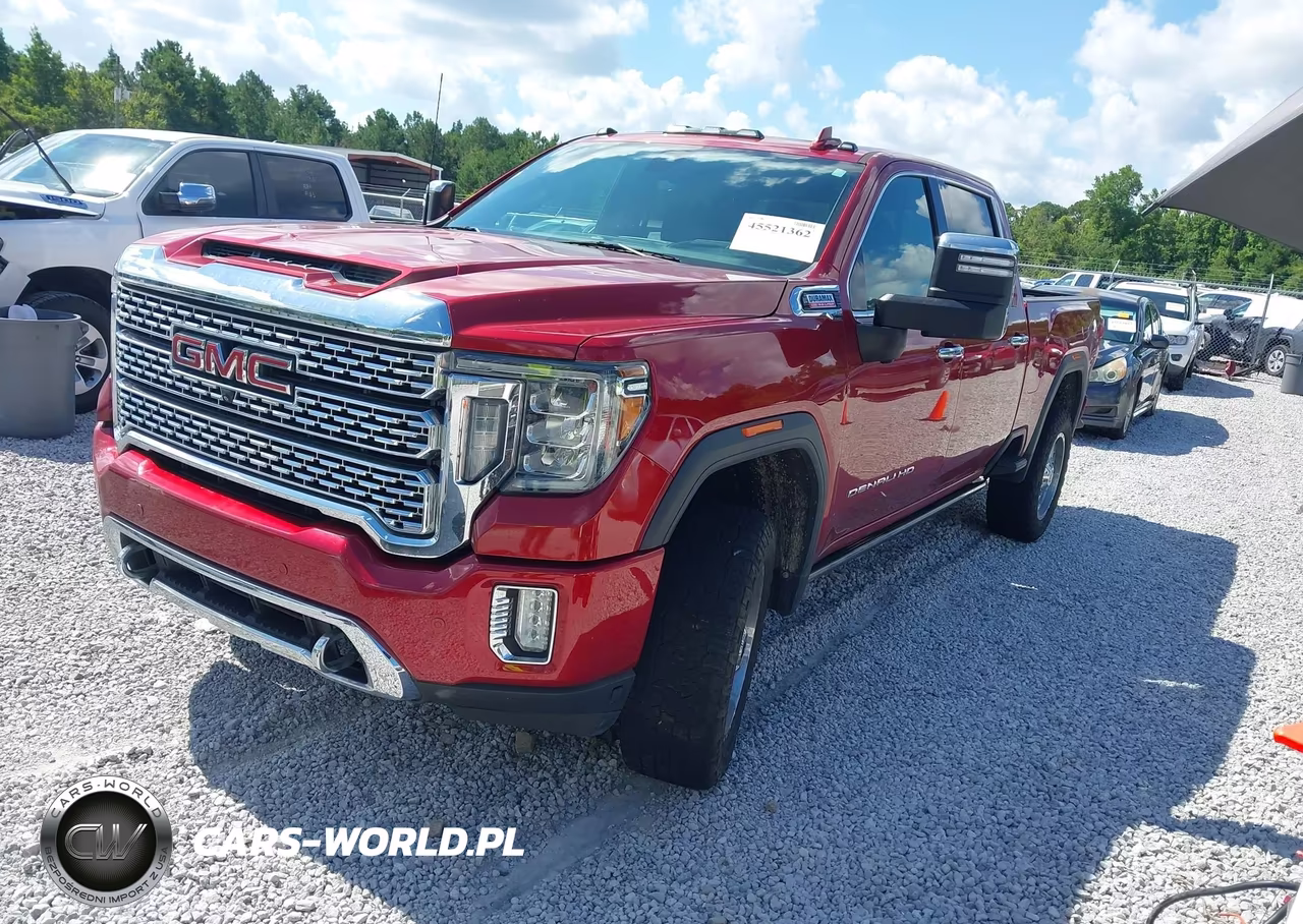 2021 GMC Sierra 3500Hd 4Wd Standard Bed Denali VIN:1GT49WEY0MF255873 - 2