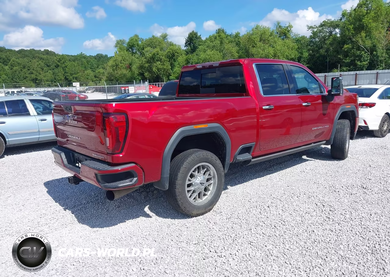 2021 GMC Sierra 3500Hd 4Wd Standard Bed Denali VIN:1GT49WEY0MF255873 - 4