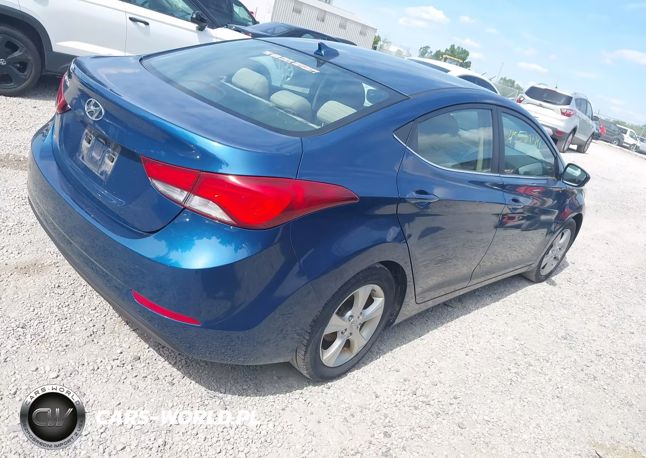 2016 Hyundai Elantra Value Edition VIN:KMHDH4AE0GU603072 - 4