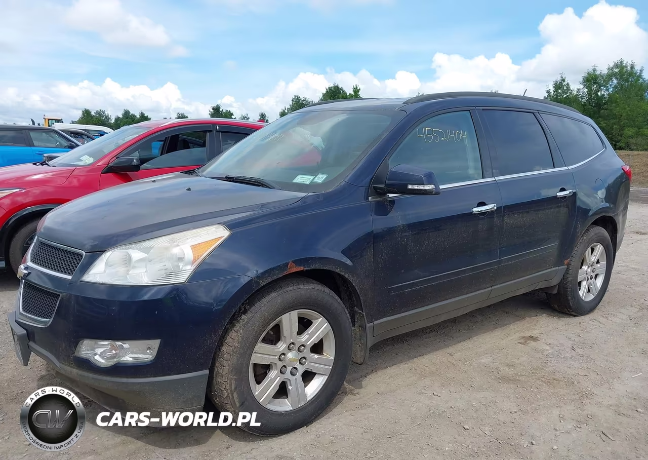 2012 Chevrolet Traverse Lt W-2Lt VIN:1GNKVJED9CJ314165 - 2