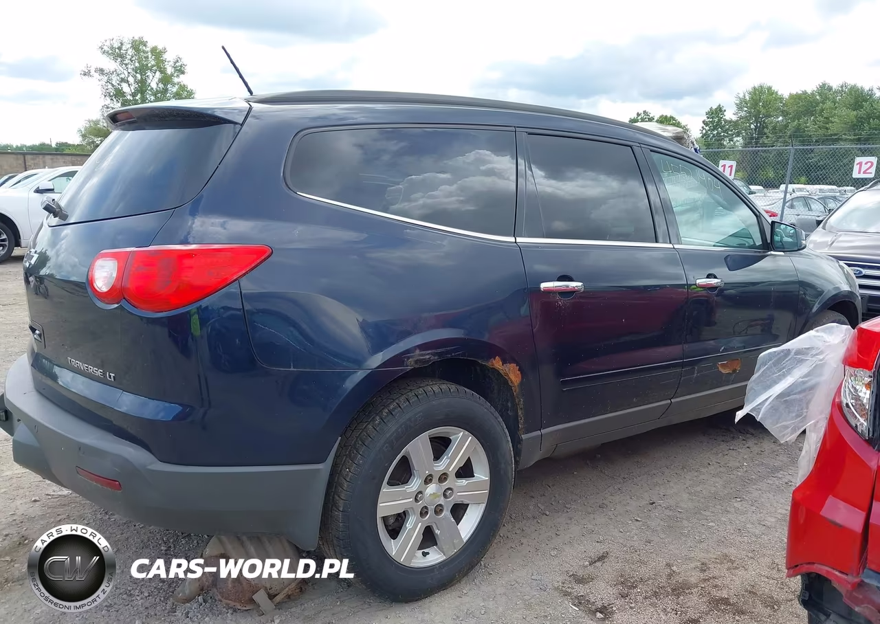 2012 Chevrolet Traverse Lt W-2Lt VIN:1GNKVJED9CJ314165 - 4