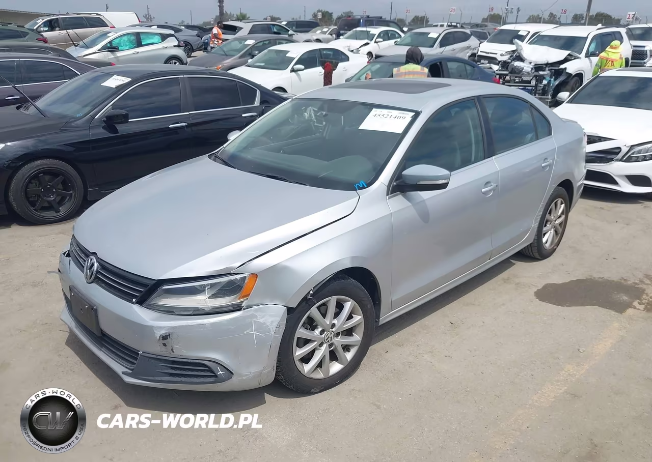 2013 Volkswagen Jetta 2.5L Se VIN:3VWDP7AJ1DM431461 - 2