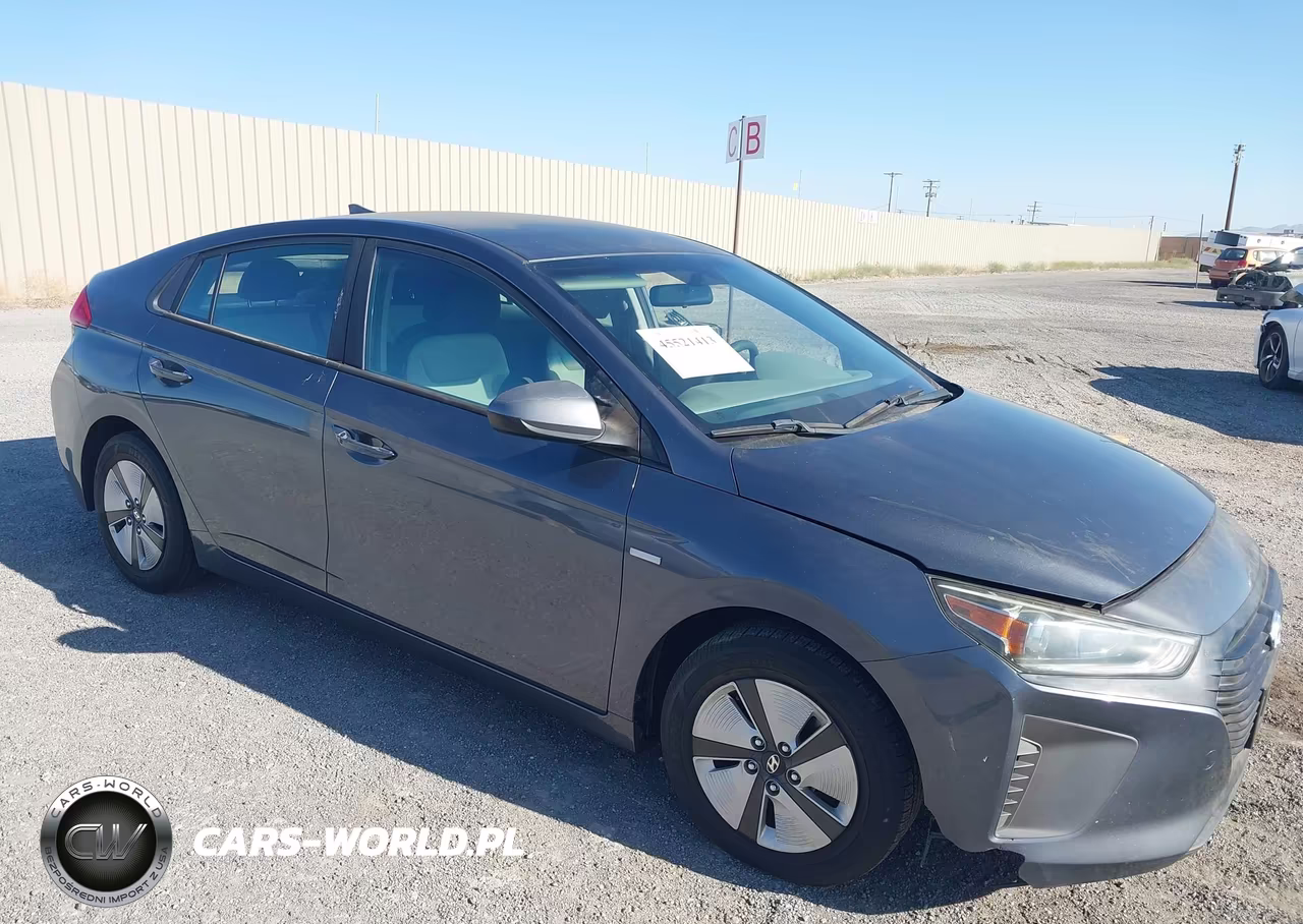 2018 Hyundai Ioniq Hybrid Blue