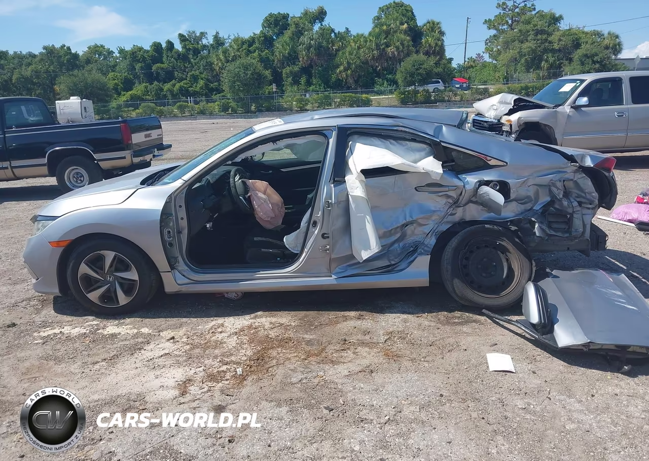 2020 Honda Civic Lx VIN:2HGFC2F68LH591866 - 14