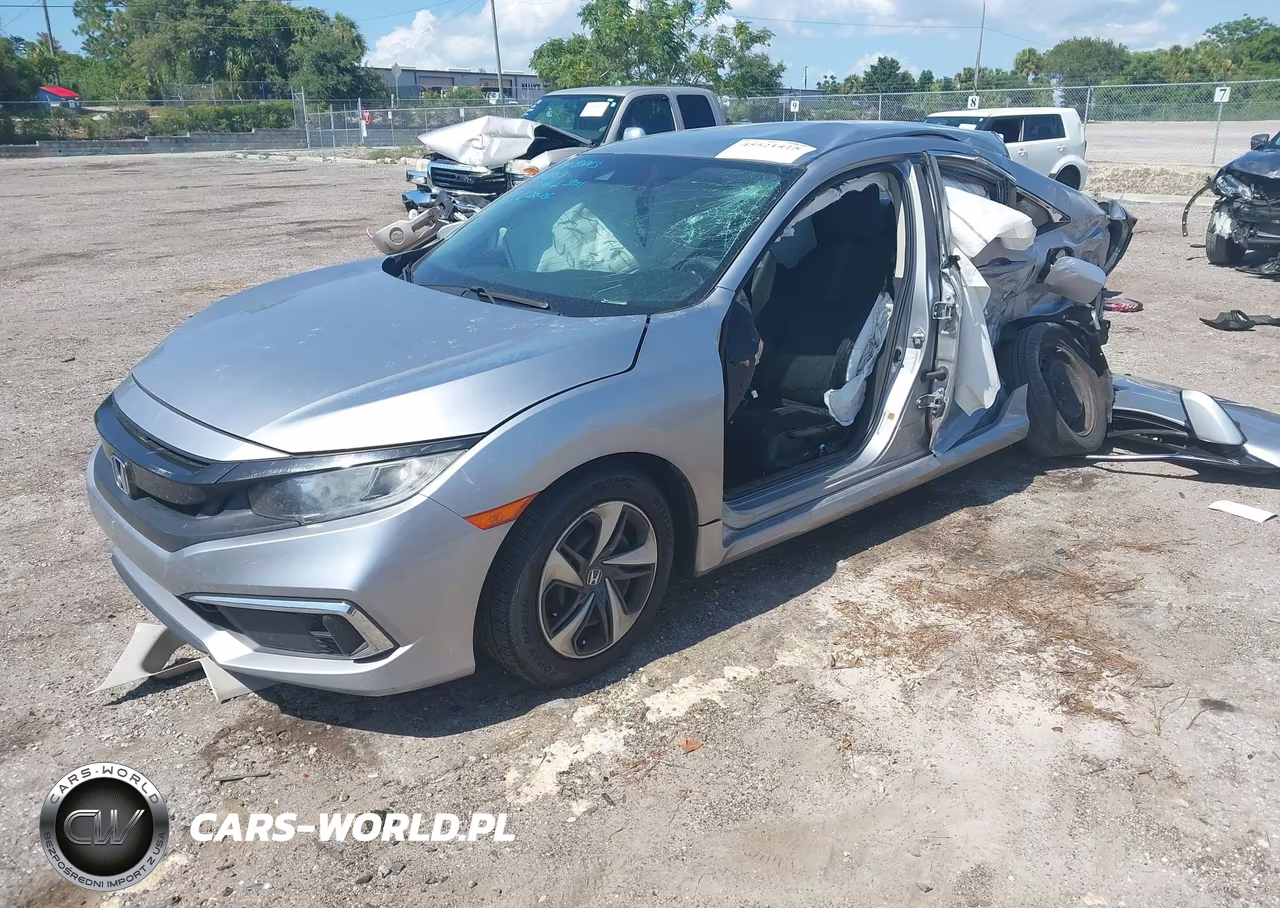 2020 Honda Civic Lx VIN:2HGFC2F68LH591866 - 2