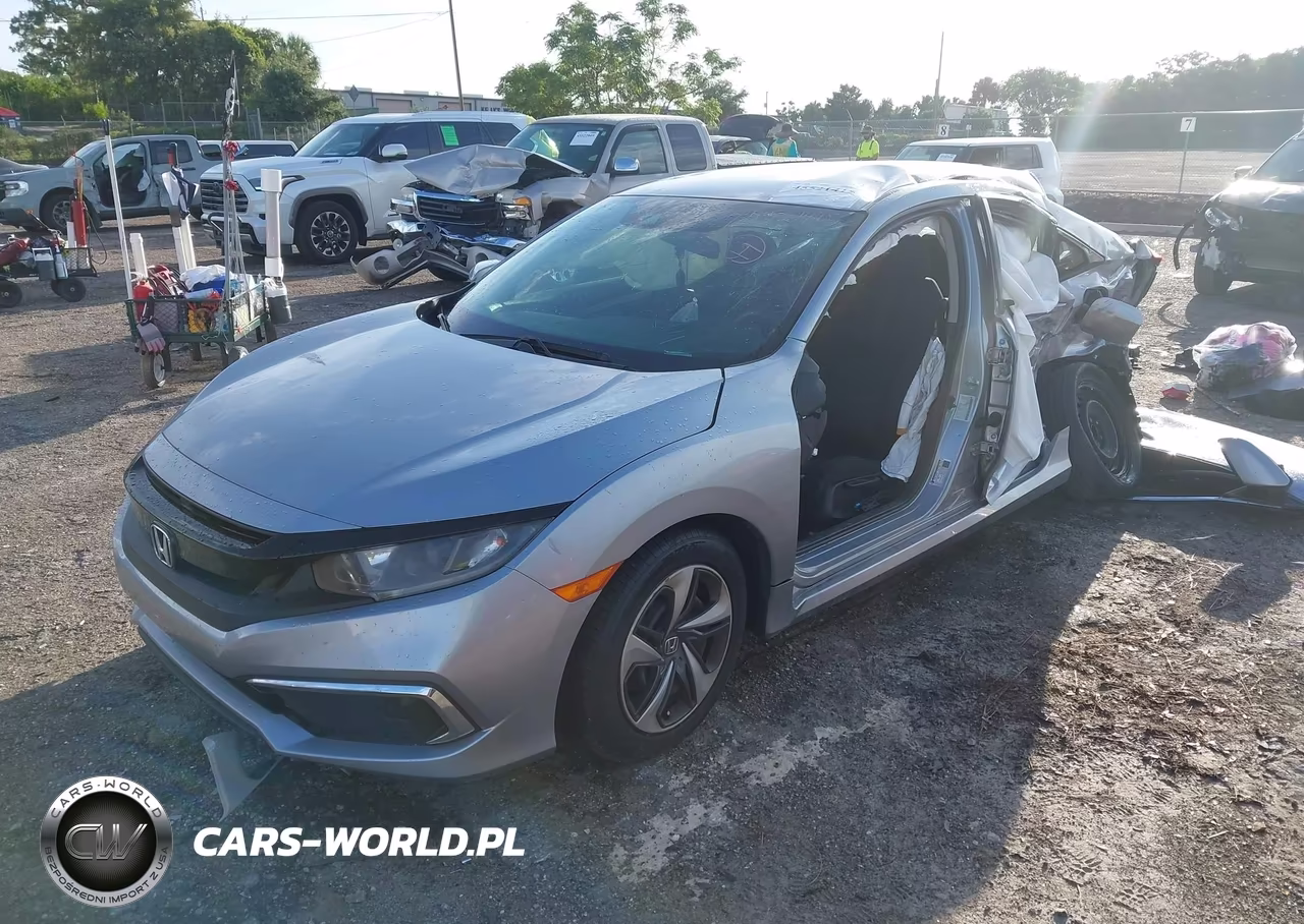 2020 Honda Civic Lx VIN:2HGFC2F68LH591866 - 6