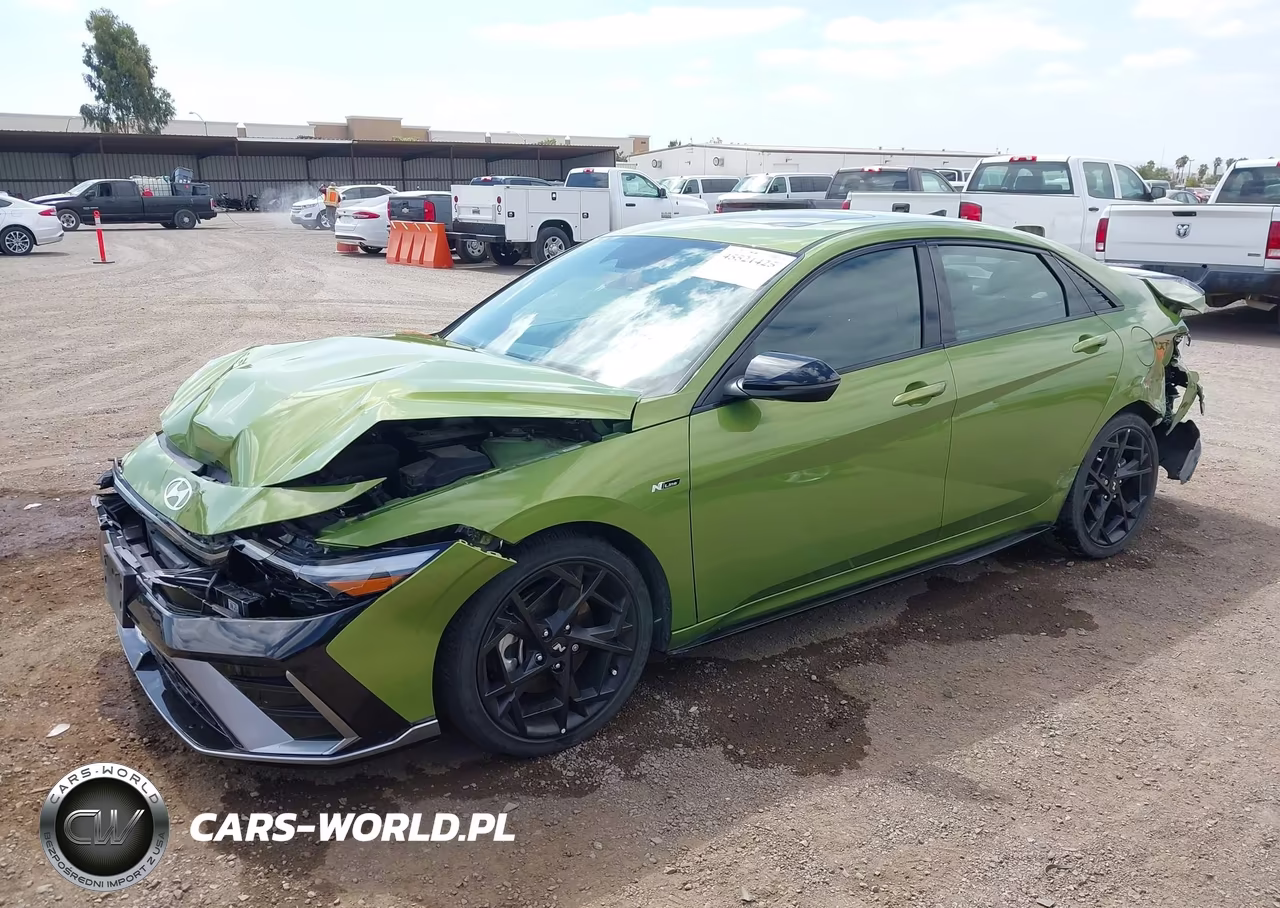 2024 Hyundai Elantra N Line VIN:KMHLR4DF9RU737112 - 2