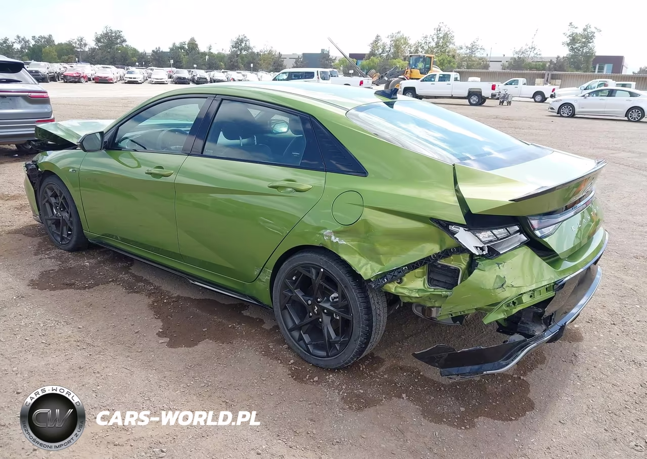 2024 Hyundai Elantra N Line VIN:KMHLR4DF9RU737112 - 3