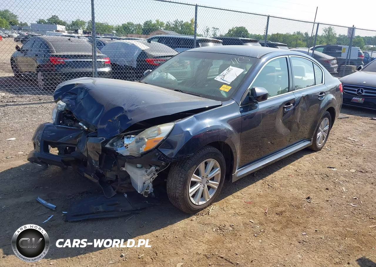 2012 Subaru Legacy 2.5I VIN:4S3BMBA63C3007653 - 2