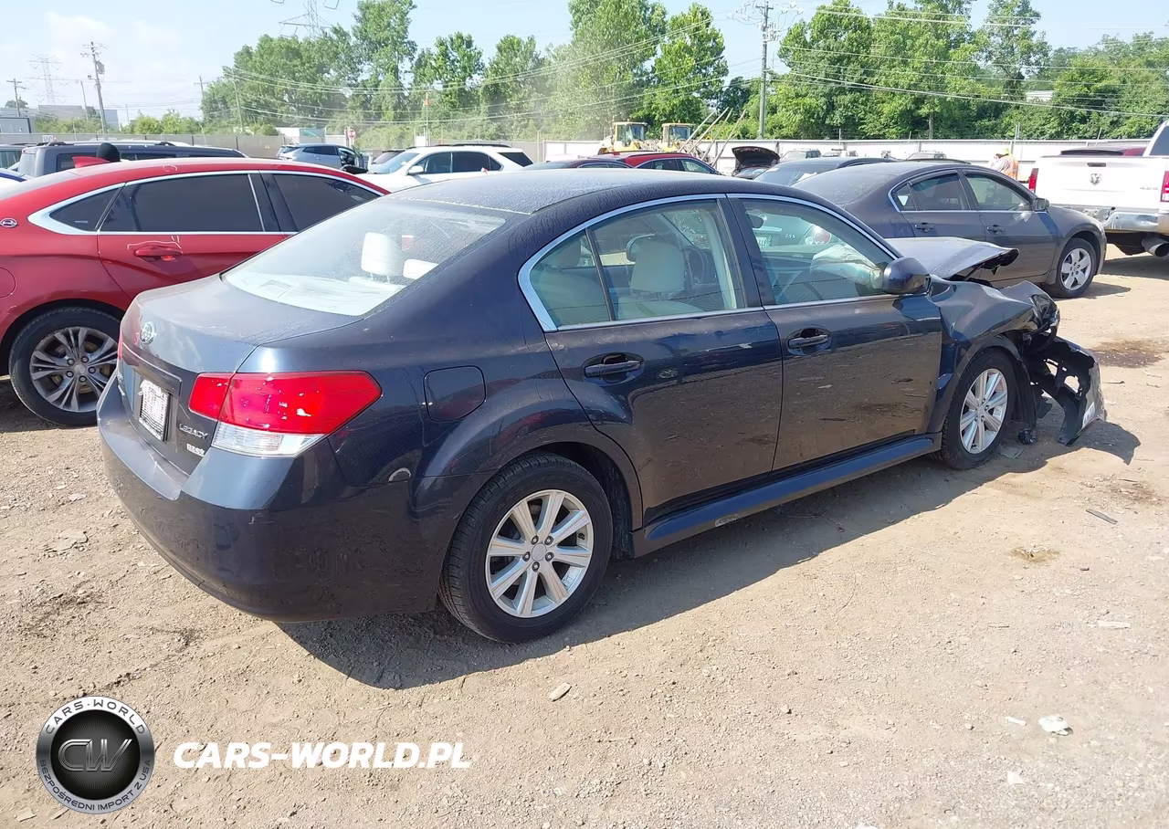2012 Subaru Legacy 2.5I VIN:4S3BMBA63C3007653 - 4