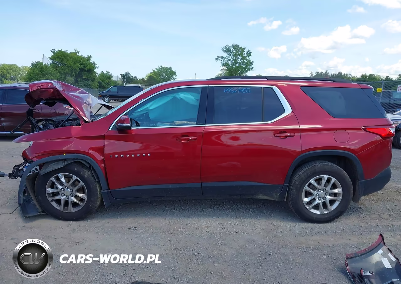 2021 Chevrolet Traverse Fwd Lt Cloth VIN:1GNERGKW4MJ167457 - 13