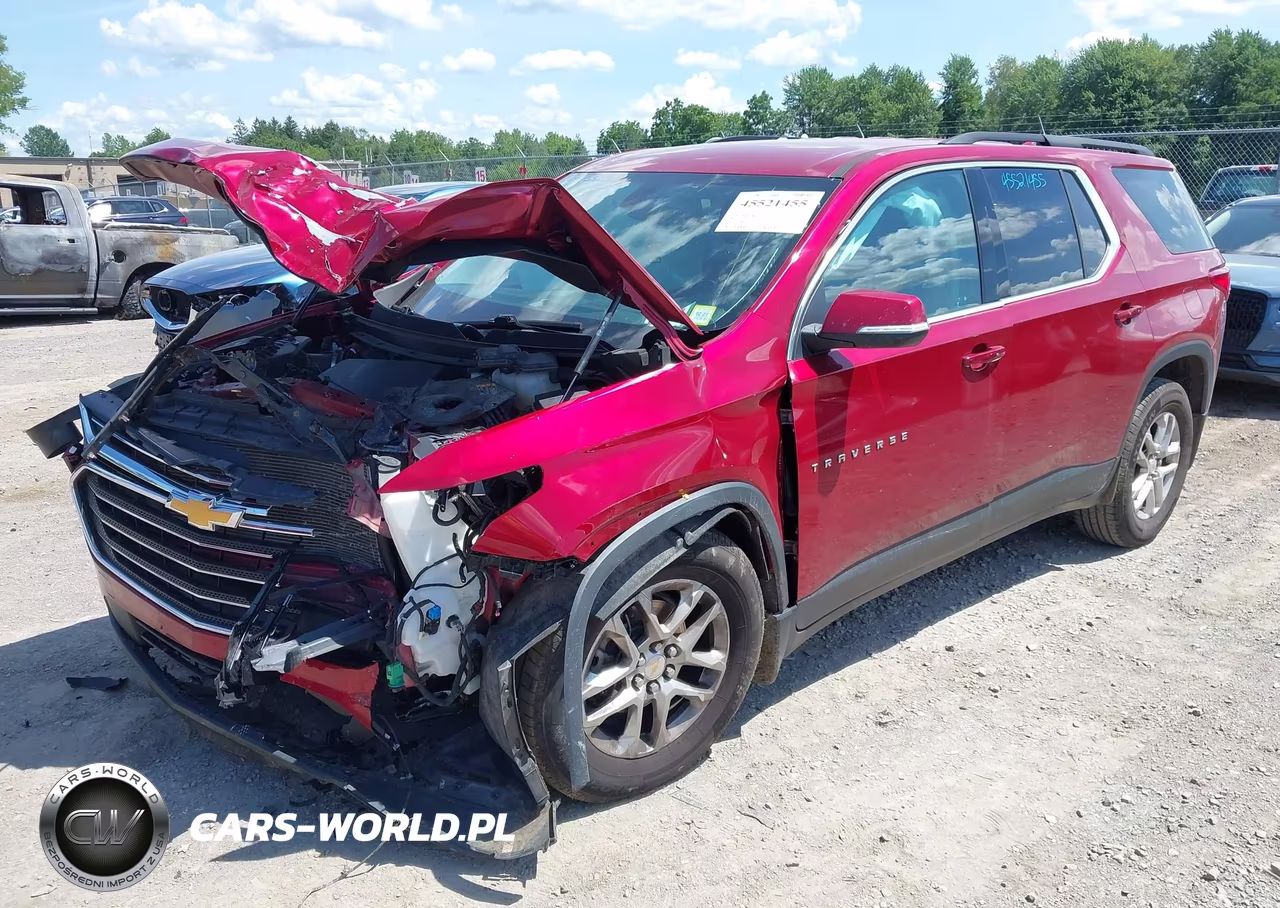 2021 Chevrolet Traverse Fwd Lt Cloth VIN:1GNERGKW4MJ167457 - 2