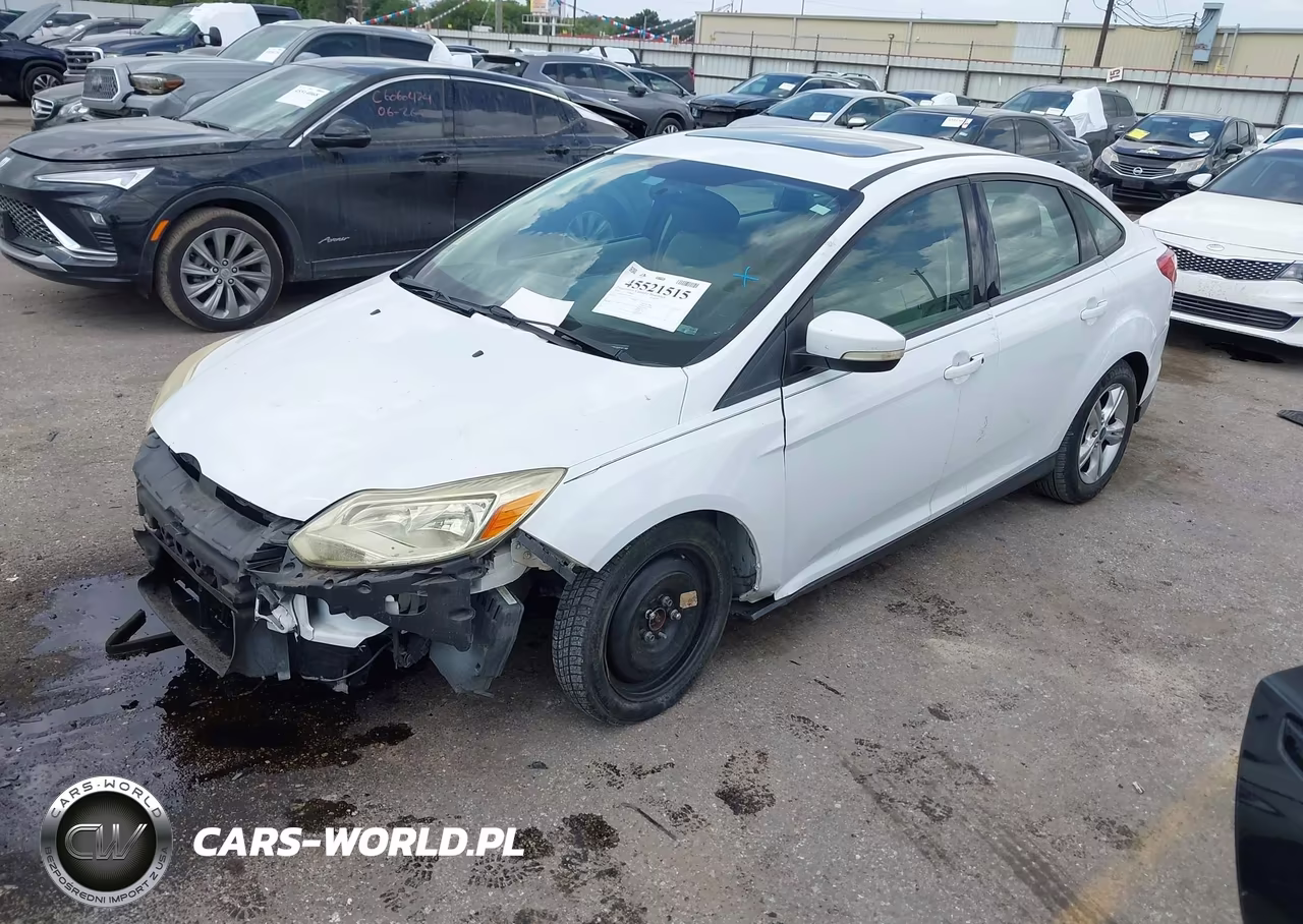 2014 Ford Focus Se VIN:1FADP3F26EL163111 - 2