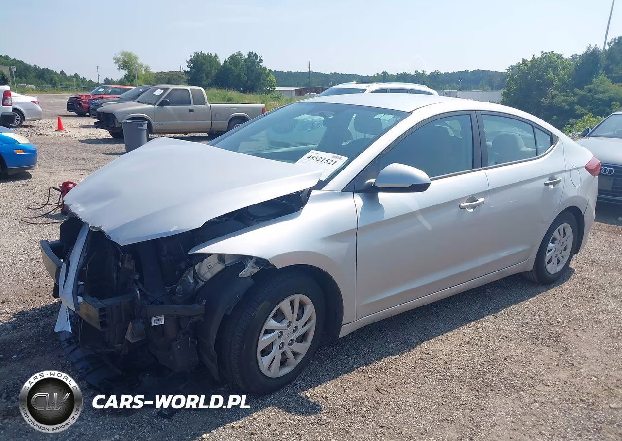 2017 Hyundai Elantra Se VIN:5NPD74LF3HH126730 - 2