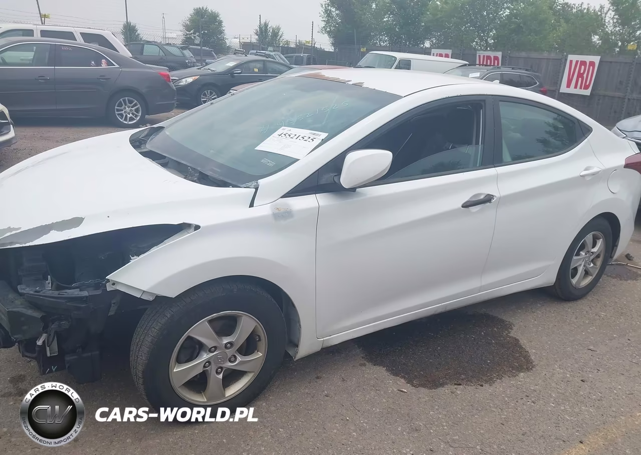 2015 Hyundai Elantra Se VIN:5NPDH4AE4FH600916 - 15