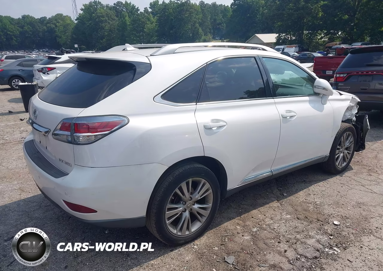 2013 Lexus Rx 350 VIN:2T2ZK1BA2DC124422 - 4
