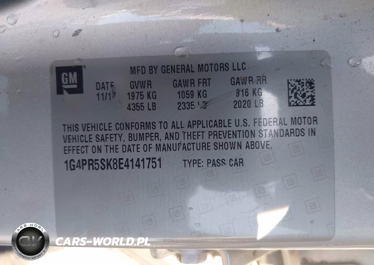 2014 Buick Verano Convenience Group VIN:1G4PR5SK8E4141751 - 9