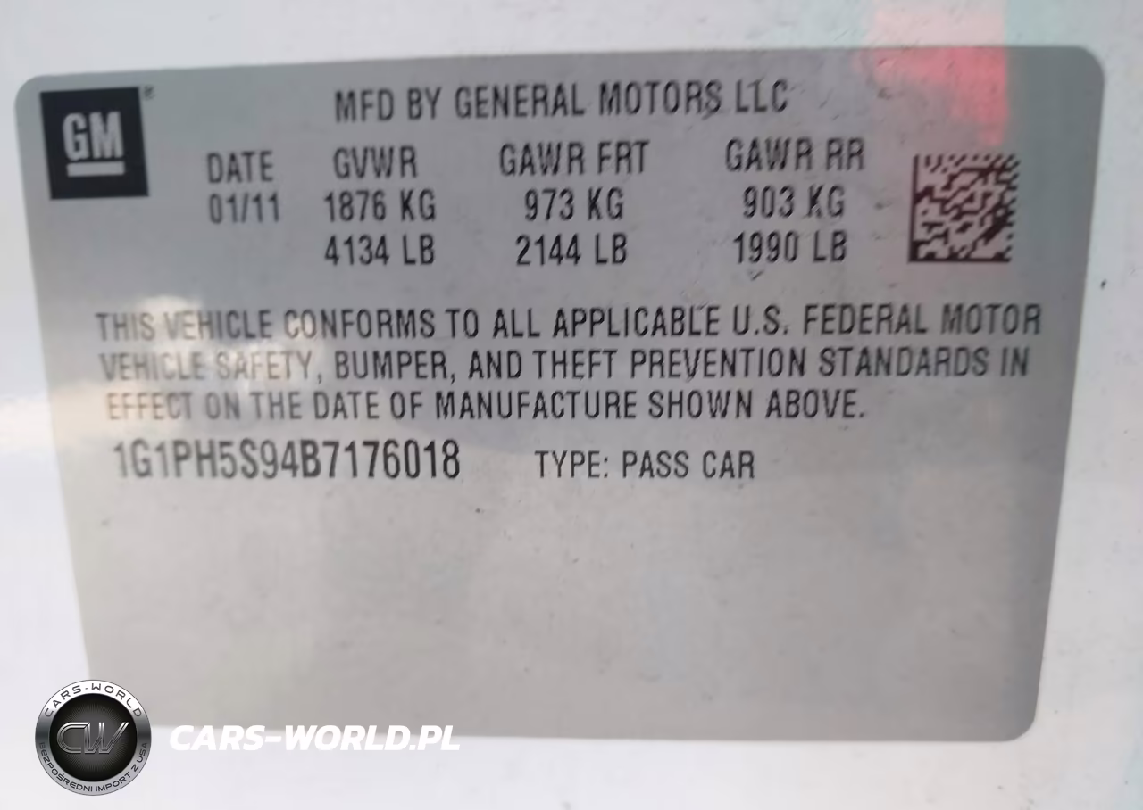 2011 Chevrolet Cruze Ltz VIN:1G1PH5S94B7176018 - 9