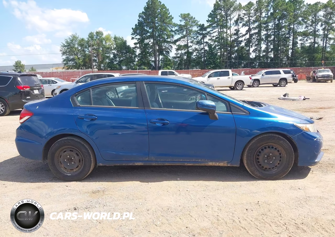 2014 Honda Civic Lx VIN:2HGFB2E52EH553502 - 13