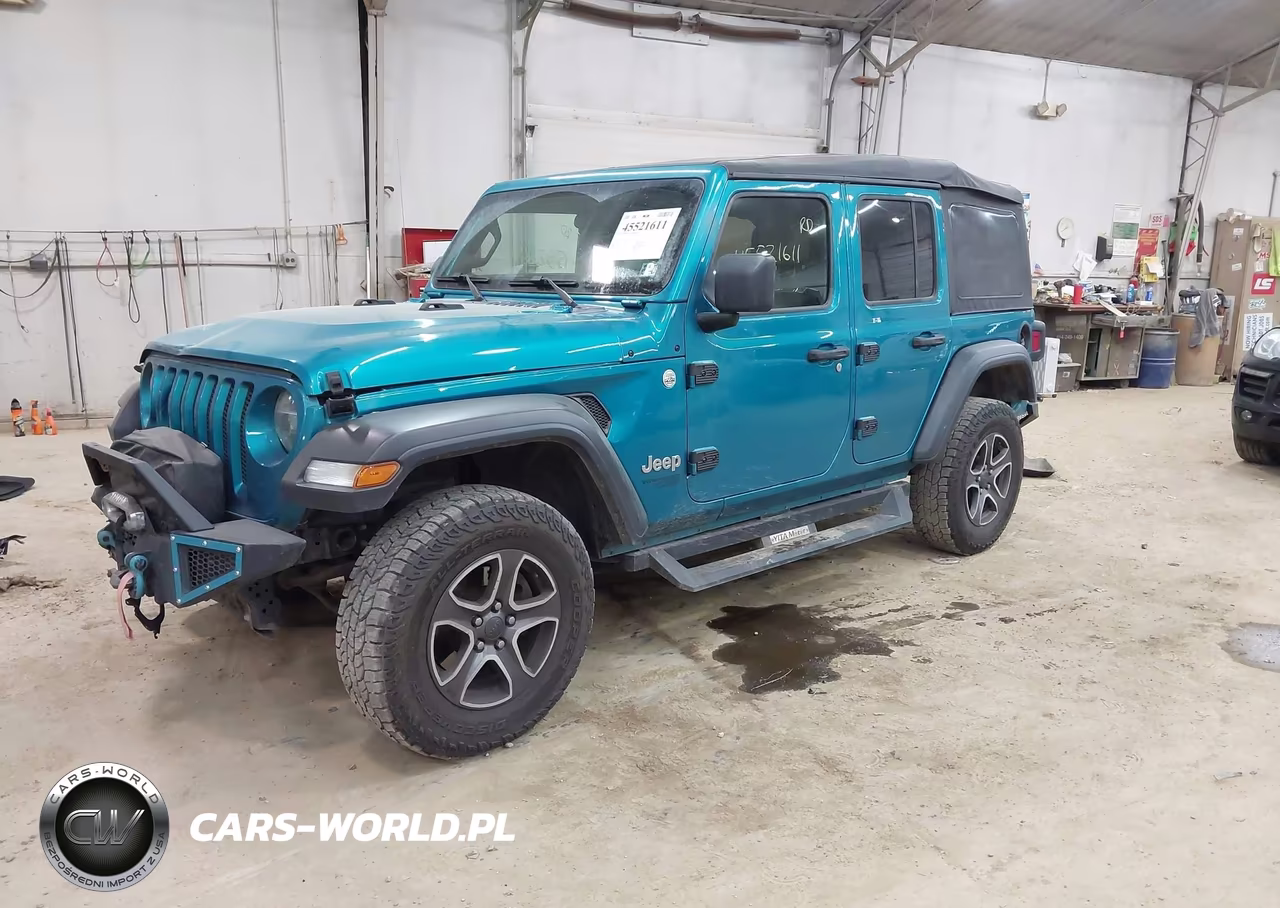 2020 Jeep Wrangler Unlimited Sport S 4X4 VIN:1C4HJXDN4LW134509 - 2