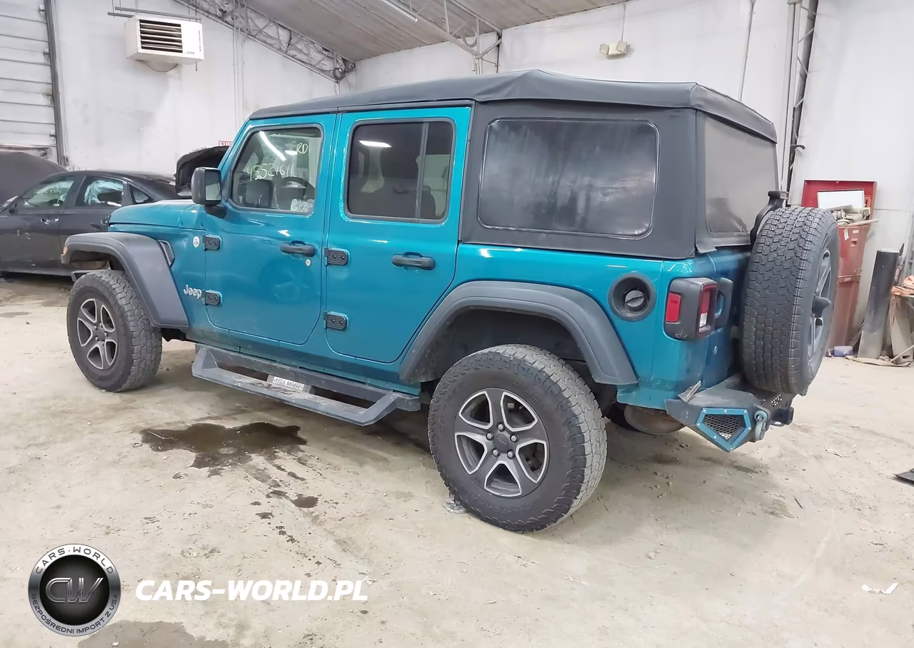 2020 Jeep Wrangler Unlimited Sport S 4X4 VIN:1C4HJXDN4LW134509 - 3