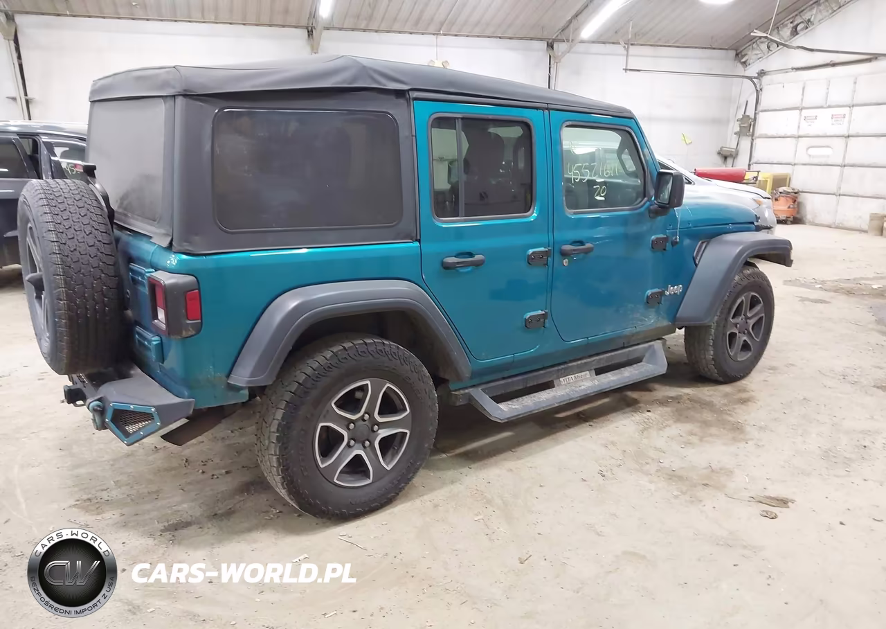 2020 Jeep Wrangler Unlimited Sport S 4X4 VIN:1C4HJXDN4LW134509 - 4