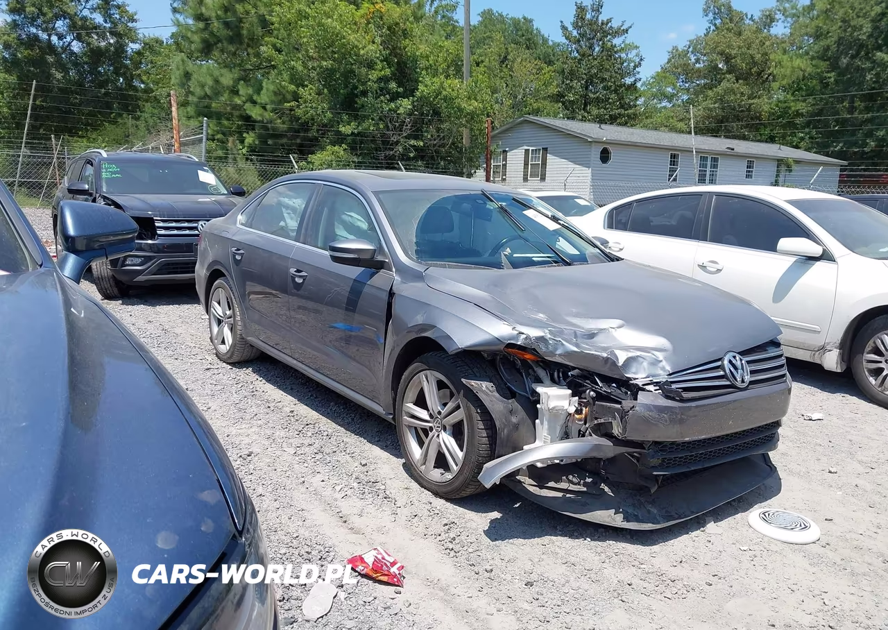 2014 Volkswagen Passat 1.8T Se VIN:1VWBS7A33EC092874 - 1