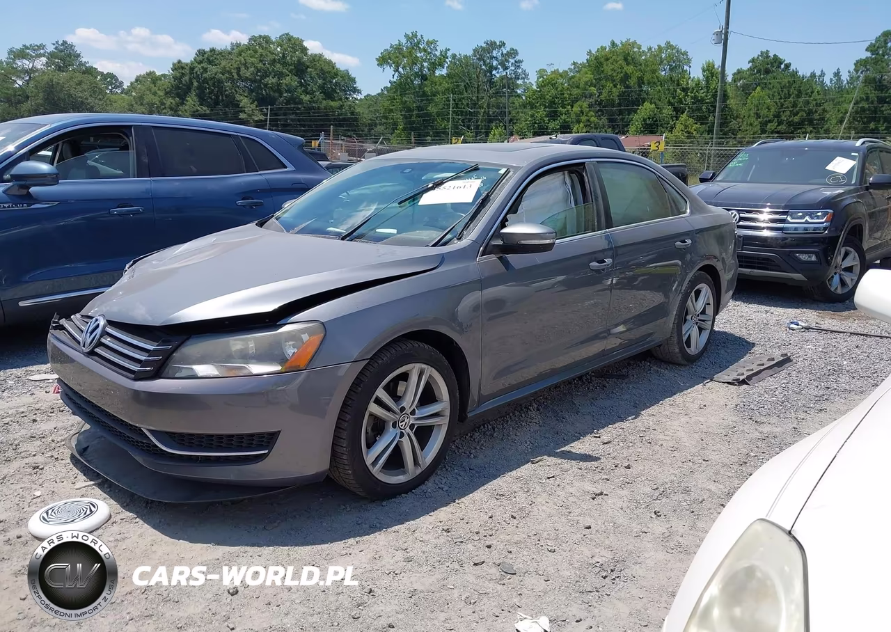 2014 Volkswagen Passat 1.8T Se VIN:1VWBS7A33EC092874 - 2