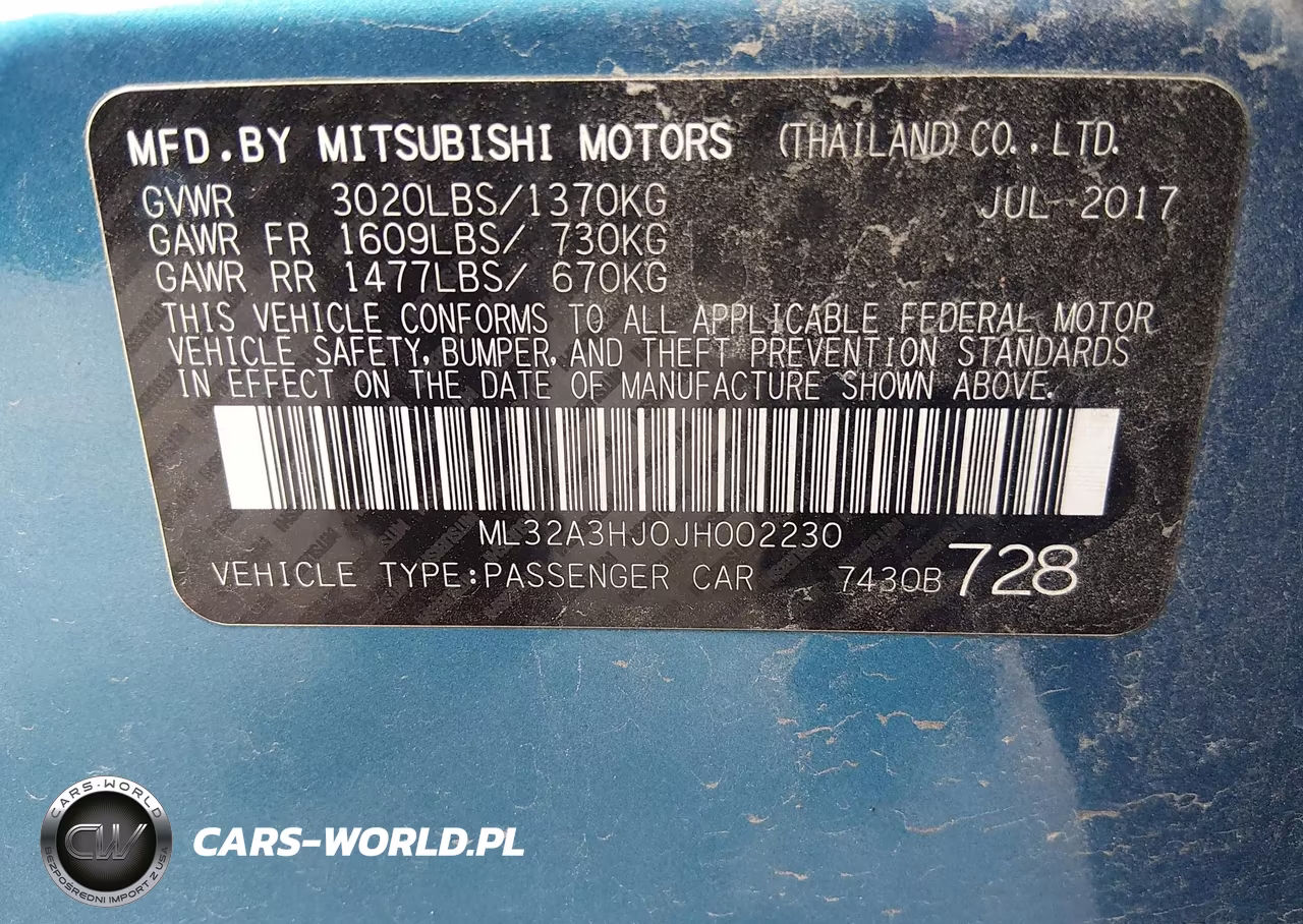 2018 Mitsubishi Mirage Es VIN:ML32A3HJ0JH002230 - 9
