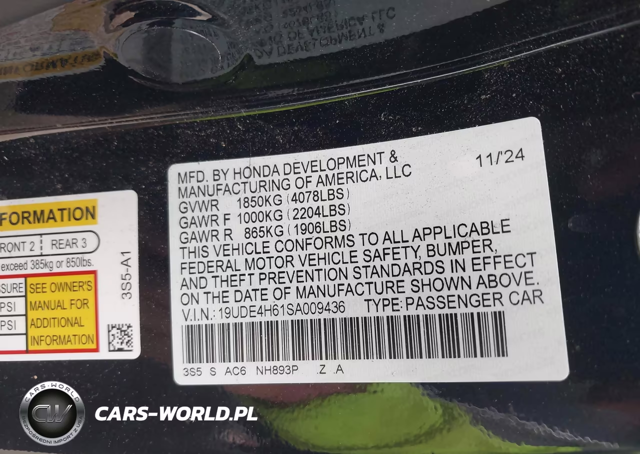 2025 Acura Integra A-Spec Technology VIN:19UDE4H61SA009436 - 9