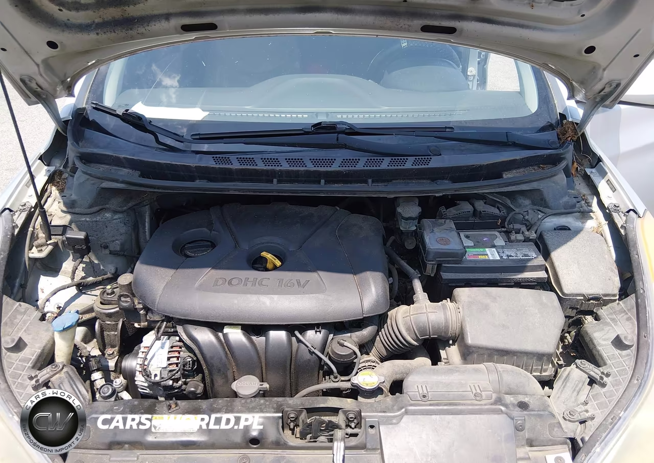 2012 Hyundai Elantra Gls VIN:5NPDH4AE9CH079090 - 10