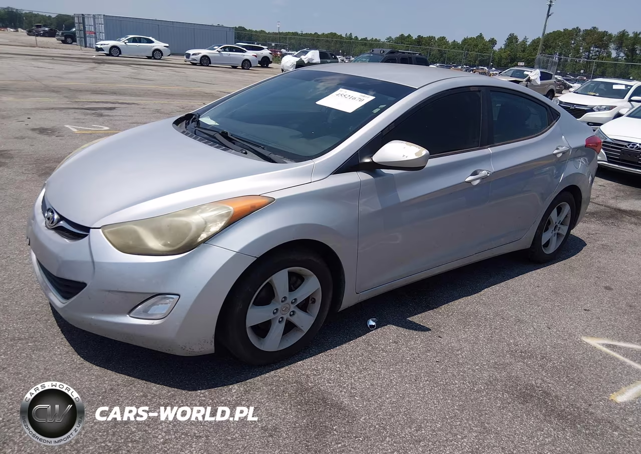 2012 Hyundai Elantra Gls VIN:5NPDH4AE9CH079090 - 2