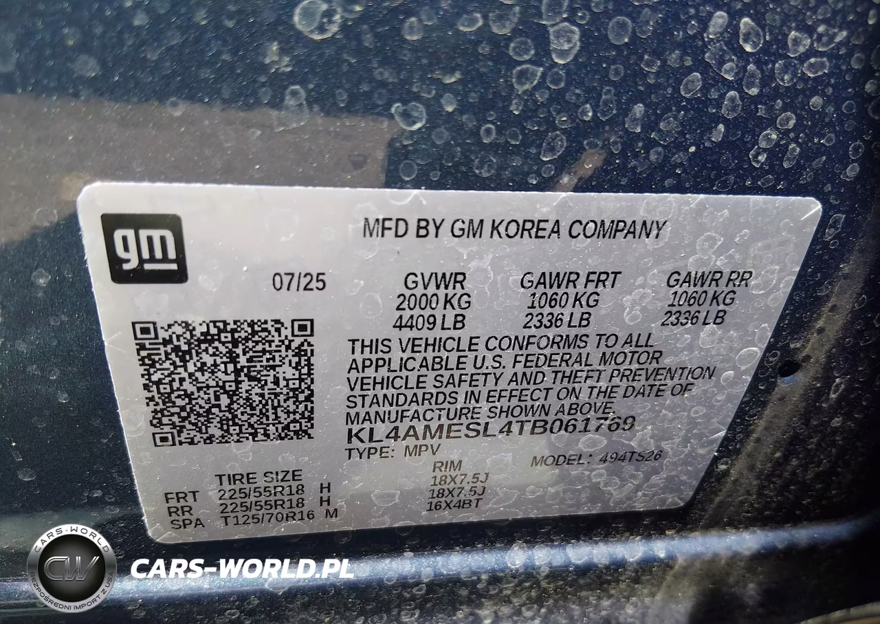2026 Buick Encore Gx Sport Touring Awd VIN:KL4AMESL4TB061769 - 9