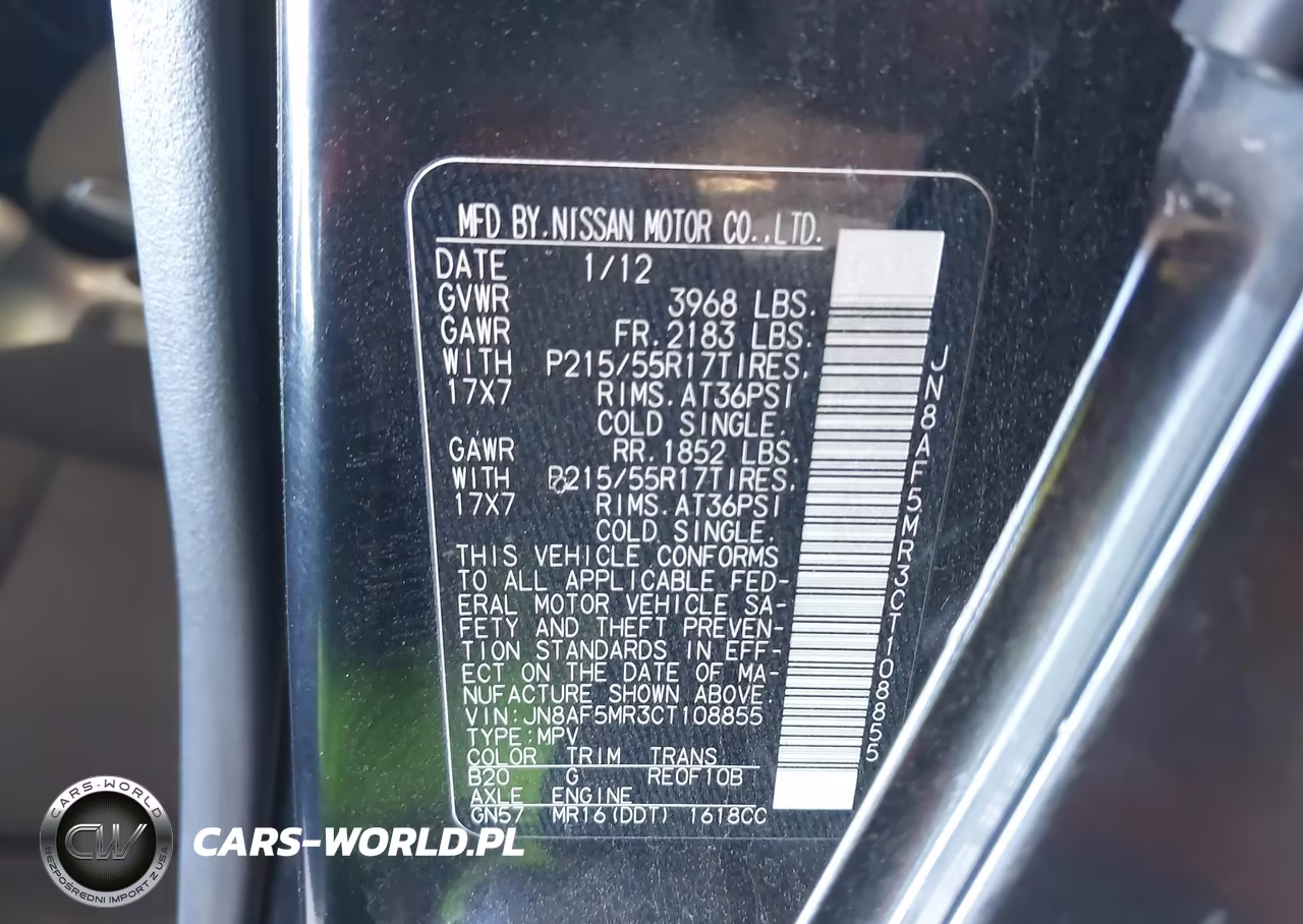 2012 Nissan Juke S VIN:JN8AF5MR3CT108855 - 9